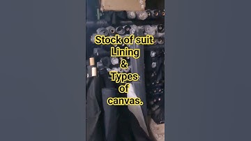 suit lining fabric ! Lining for suits #sewing #suits #fashion #canvas