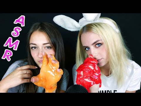 Видео: Что они делают с ЛИЗУНАМИ? Звуки СЛАЙМА. АСМР / ASMR