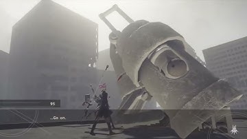 Defeating Father Servo | NieR Automata Part 29
