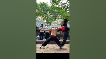 Learn bajiquan from my seniors  #kungfu #bajiquan #martialarts #girl #fight #defence #female