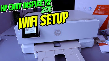 How To Do HP Envy Inspire 7220e Printer WIFI Setup| HP Envy Inspire Printer Wireless Setup