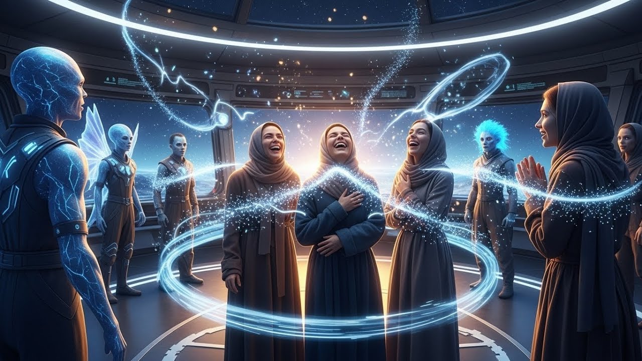 Alien Observers Discovered That Human Laughter Contains Healing Properties For Depression