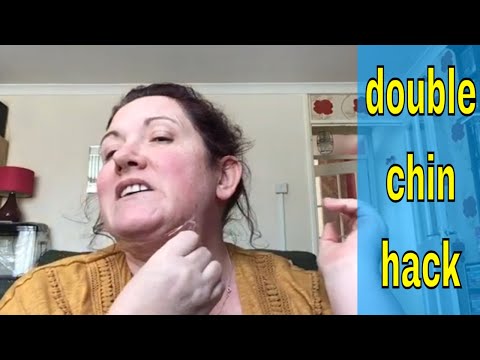 How To Get Rid Of A Double Chin - How to get rid of a double chin with tape