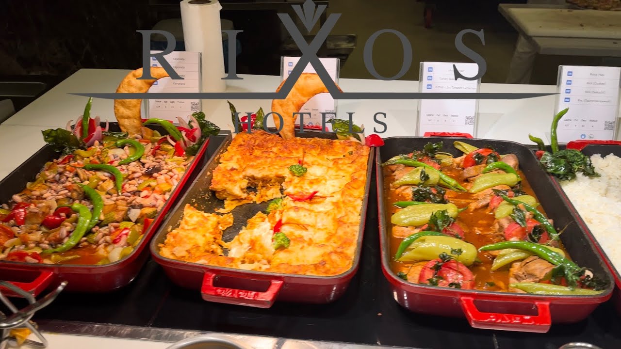 Rixos Park Belek 5* ужин