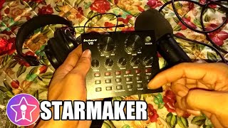 cara pakai sound card v8 ke starmaker