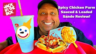 Jack in The Box's NEW Spicy CHICKEN Parm Sauced & Loaded SANDO Review! by JoeysWorldTour 19,041 views 6 months ago 11 minutes, 40 seconds