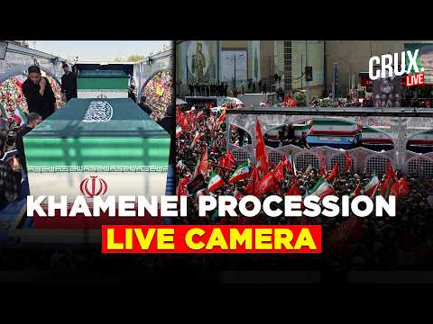 Khamenei Funeral LIVE | Iran Supreme Leader's Coffin Reaches Qom Before Heading To Iraq | Karbala