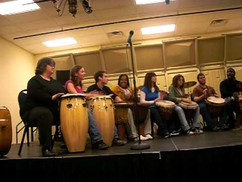 Hiram College African Drum Circle