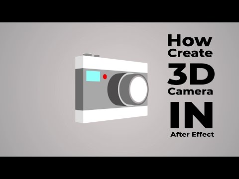 After effects 3D Icon animation | After effects tutorial
