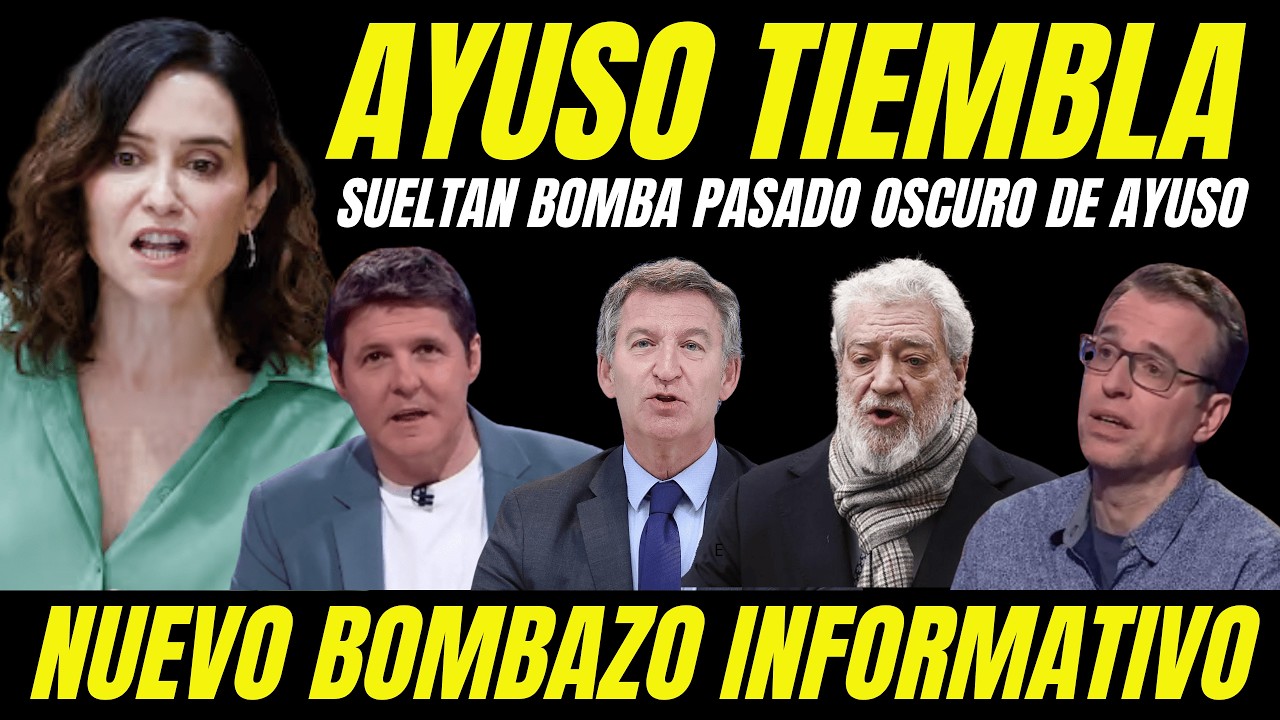 PERIODISTA DESTAPA PASADO DE AYUSO "AGRESIÓN SEXUAL, AMENAZAS Y TRAMA MAFIOSA EMPRESARIAL"