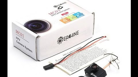Eachine MC01 AIO 5.8G 40CH 25MW VTX 600TVL 1/3 Cmos FPV Camera (courtesy of banggood.com)