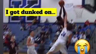 I got dunked on 😭