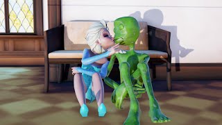 Frozen Elsa kiss Dame tu Cosita
