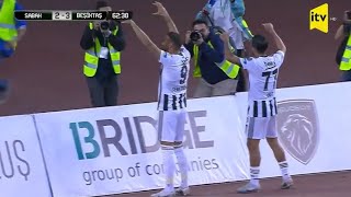 Sabah 3-3 Beşiktaş Qardaşlıq Görüşü Oyunda Vurulan Qollar Resimi