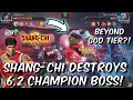 6 Star Shang-Chi DESTROYS Act 6.2 Champion Boss - Beyond God Tier MVP - Marvel Contest of Champions