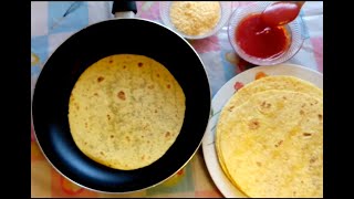 Tortilla Wraps mit verschiedenen beilagen