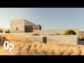 Una casa brutalista enterrada en una colina  ep 10 open plan  house tour