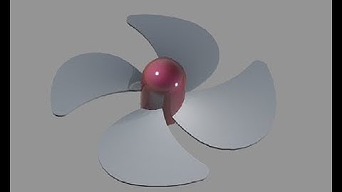 autocad tips and tricks 2017 @ Making 3D Fan Blade in AutoCAD