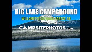Big Lake Campground, Willamette National Forest, OR