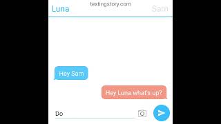Luna and Sam loud house texting story