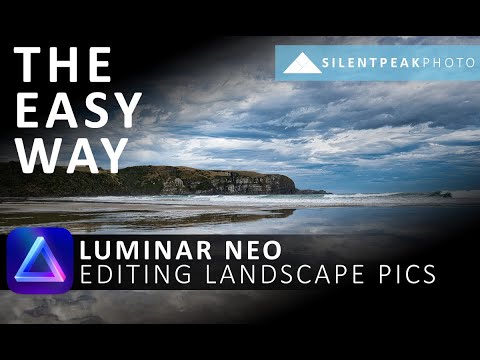 How to edit Landscape Photos the EASY way with Luminar Neo