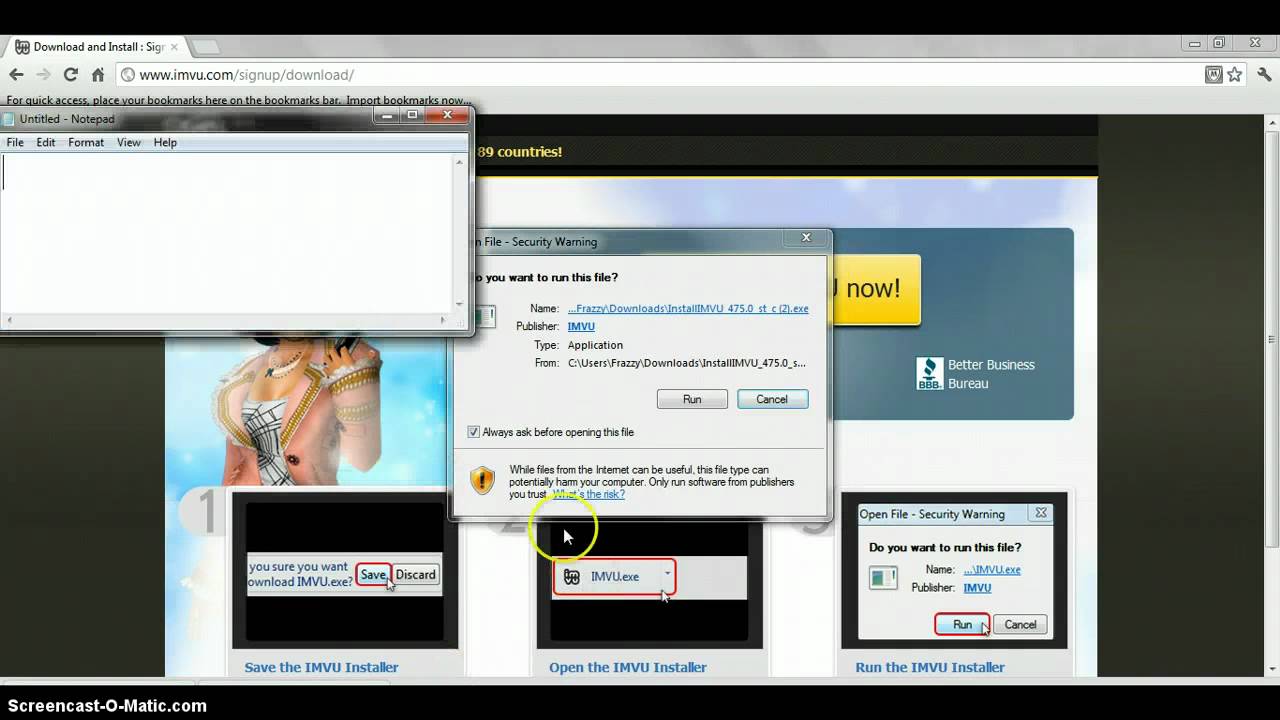 How to download Imvu. - YouTube