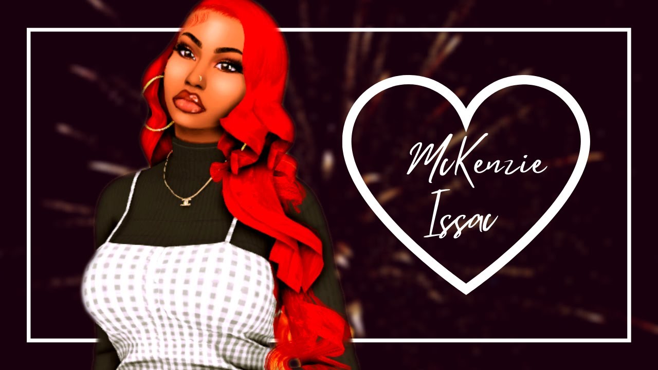 Sims 4 CAS | McKenzie Isaac + CC Links & Sim Download - YouTube