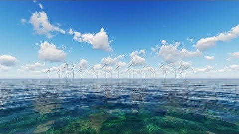 Wind Turbines Spinning | Motion Graphics - Videohive template