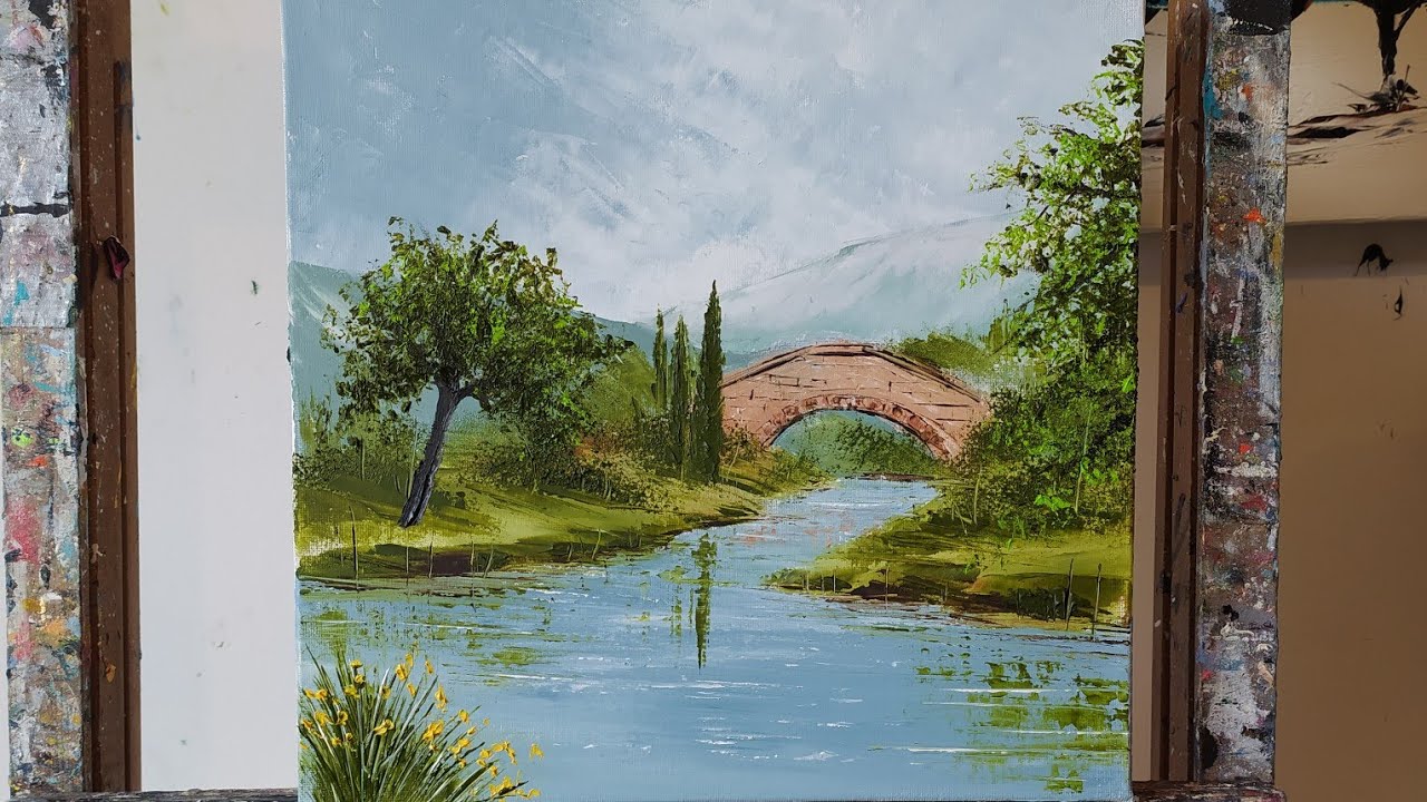 Rivière Avec Rives En Pierre Crèche 4-12 Cm | Vente En Ligne Sur