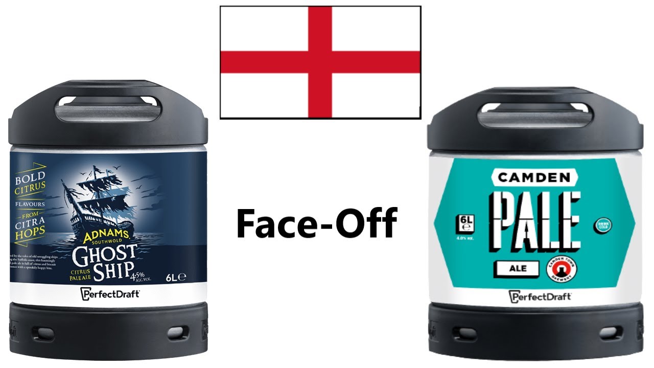Philips Perfectdraft Pro double Ghost Ship 4.5% ABV & Camden Pale Ale 4.0% ABV Face Off