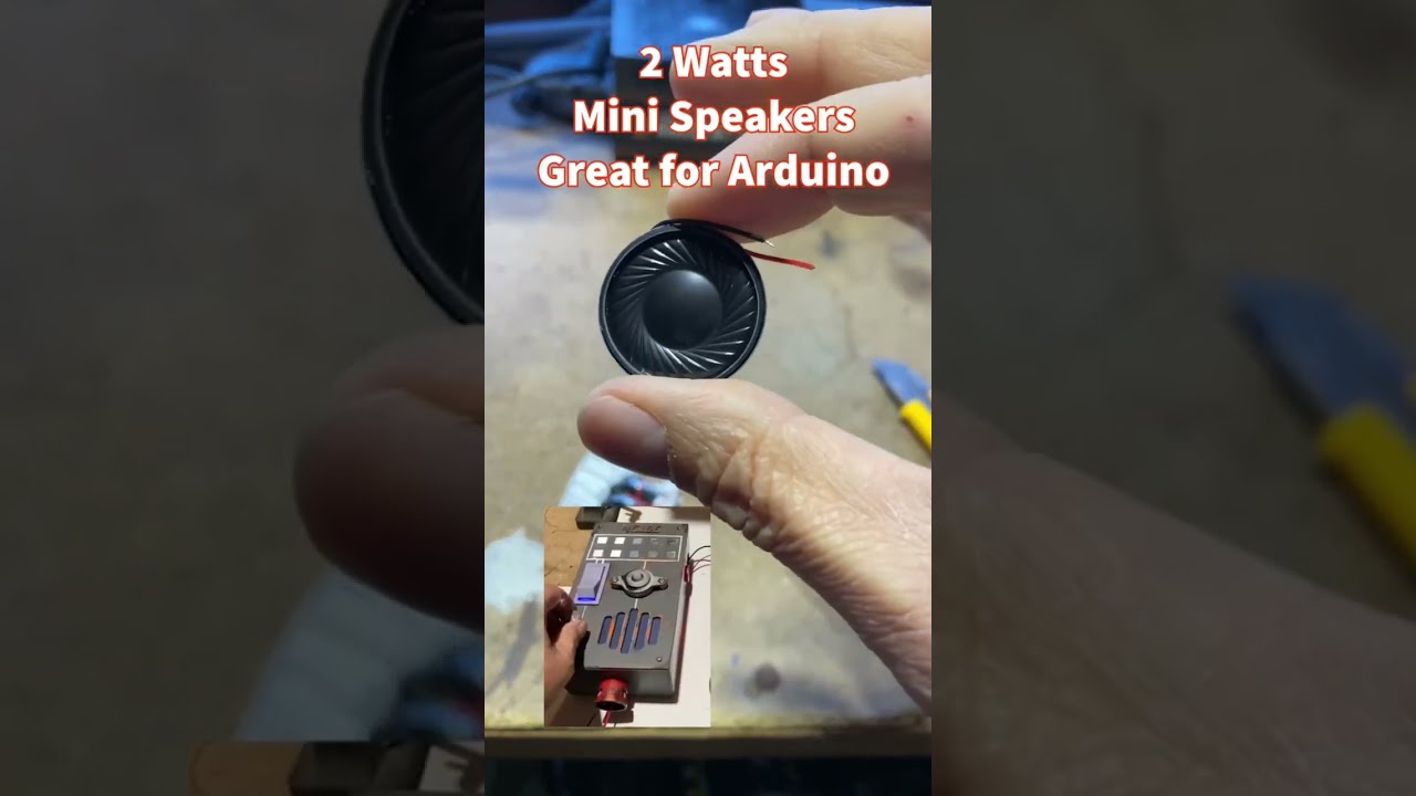 Mini 2 Watts Speakers Made For Arduino Electronic Unpacking Speaker