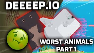 PLAYING WITH THE WORST  ANIMALS IN THE GAME!! (PART ONE) | Deeeep.io gameplay screenshot 4