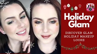 Holiday Glam! Christmas Makeup Try On with YouCam Makeup screenshot 1