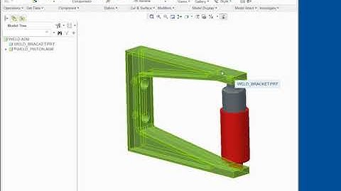 Tutorial  Using Weld Connection Sets - Creo