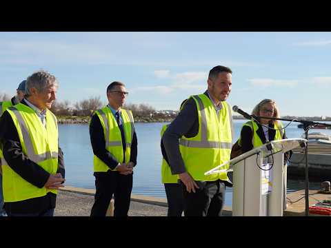 Inauguration de l'unité de dessalement sur le port de Gruissan