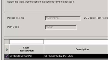 Oracle EnterpriseOne - Package Deploys 8.12 and higher