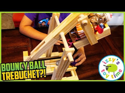 BOUNCY BALL TREBUCHET!!