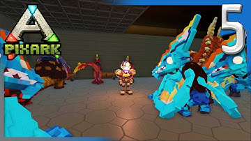 PTERANADONS & MORE BUILDERIZATIONS! | PixARK Pooping Evolved Multiplayer Gameplay E5