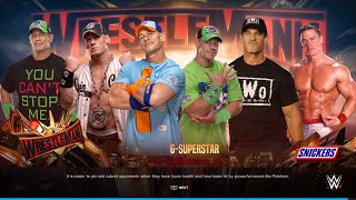 WWE 2K24 6 Men Elimination Match - 6 John Cena's