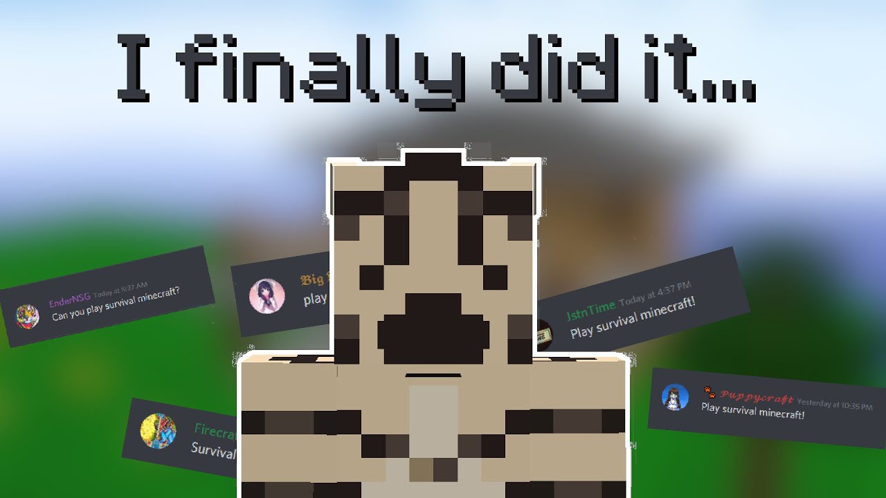 I finally listened to my subscribers...