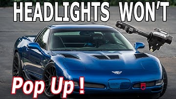 How to Diagnose C5 Corvette Headlights (A Case Study & It