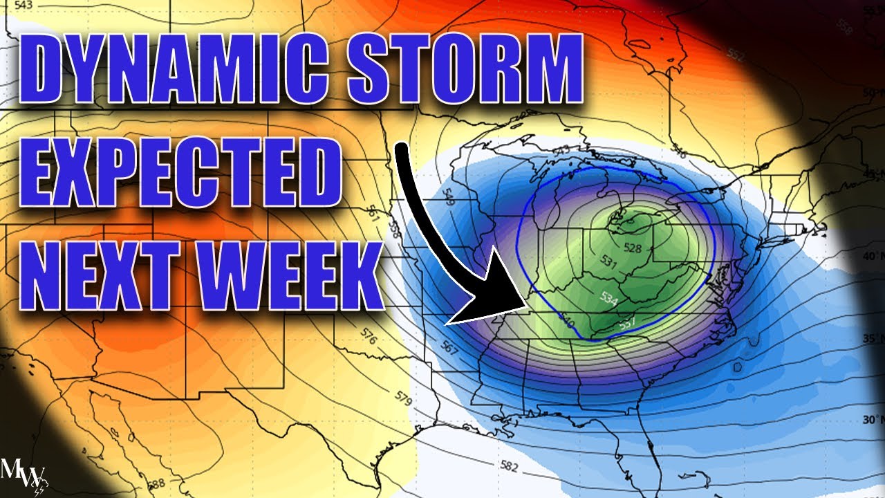 Dynamic Storm Expected Next Week! Big Pattern flip but for how long ...
