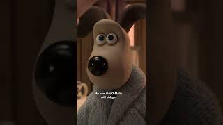 Gromit just wants a good pat 🥺 #WallaceandGromit #VengeanceMostFowl #Aardman #Shorts