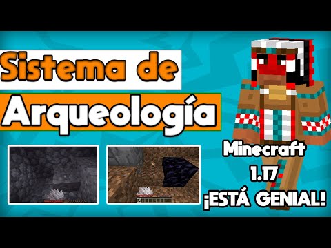 Minecraft 1.17 SISTEMA de ARQUEOLOGÍA 💀🖌 (Minecraft Live 2020) 💀🖌
