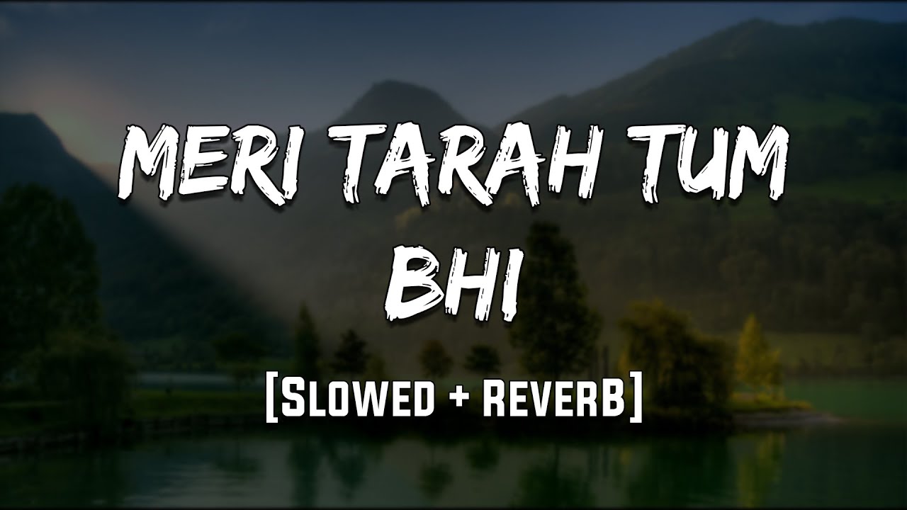 Meri Tarah Tum Bhi | [Slowed + Reverb] | LoFi | Mood 90's