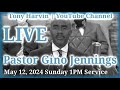 Pastor Gino Jennings | LIVE | May 12, 2024 | Sunday Afternoon Service