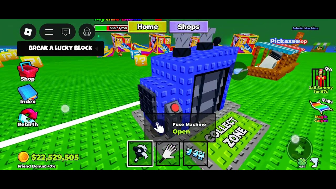 Break a lucky block script by tora 