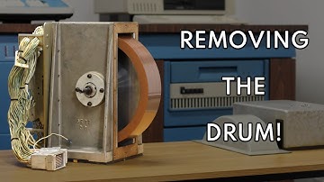 Removing the Rotating Drum Memory from the Bendix G15