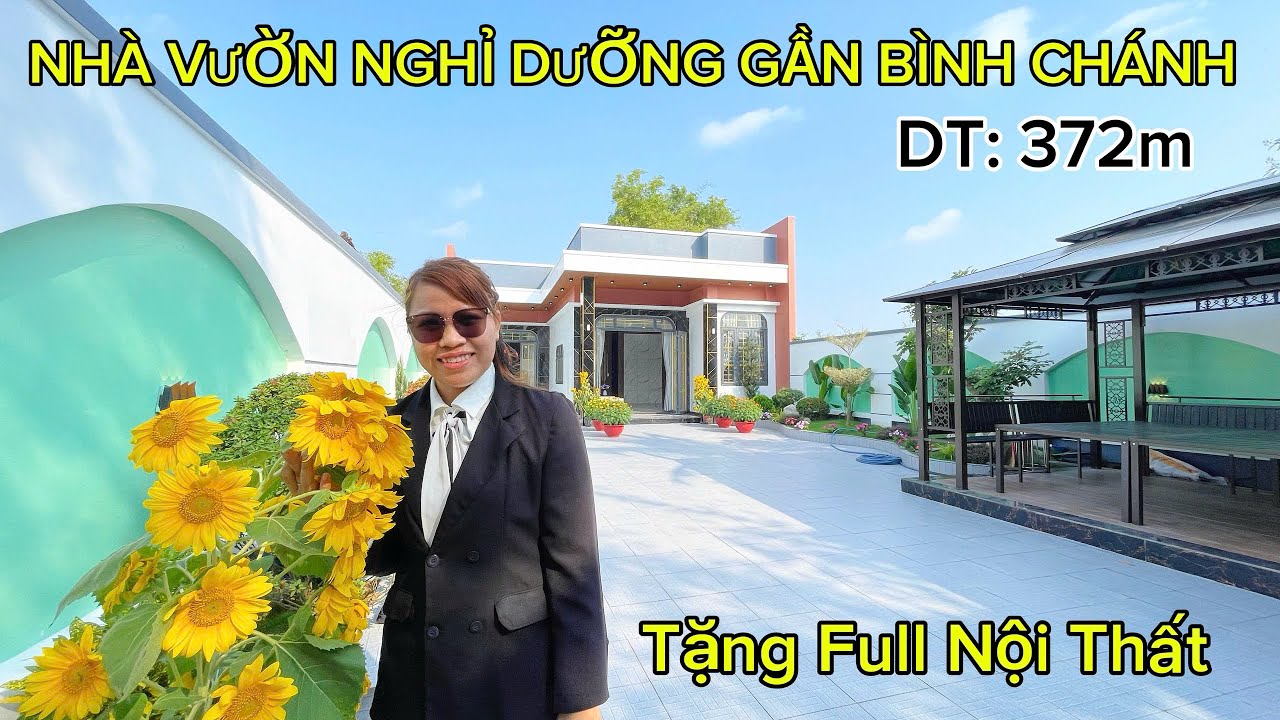 ✨ Siêu Phẩm Nhà Vườn Nghỉ Dưỡng – Gần Bình Chánh, Full Nội Thất Cao Cấp