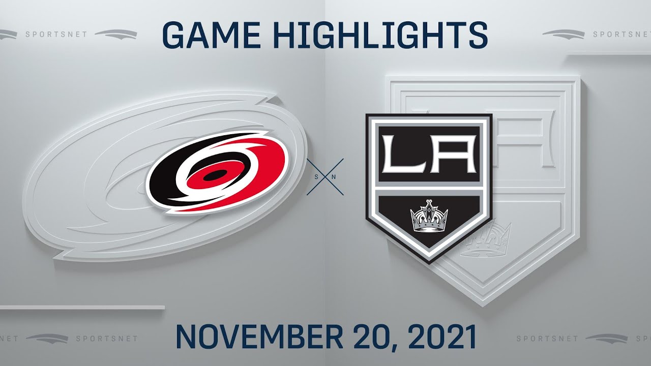 Carolina Hurricanes vs Los Angeles Kings Prediction, 11/20/2021 NHL Pick,  Tips and Odds